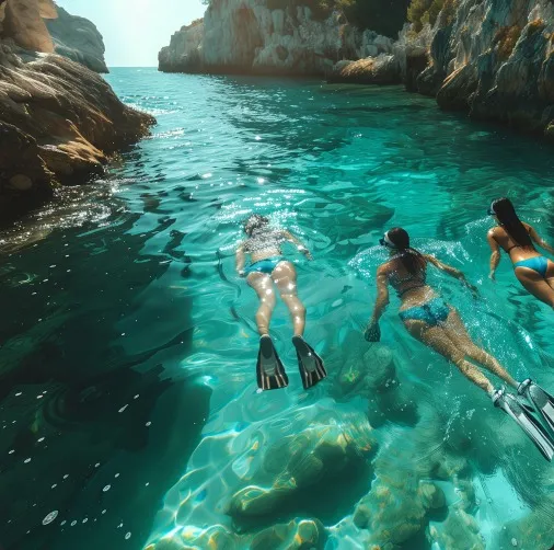 Snorkeling in crystal-clear Greek waters — personalized itineraries